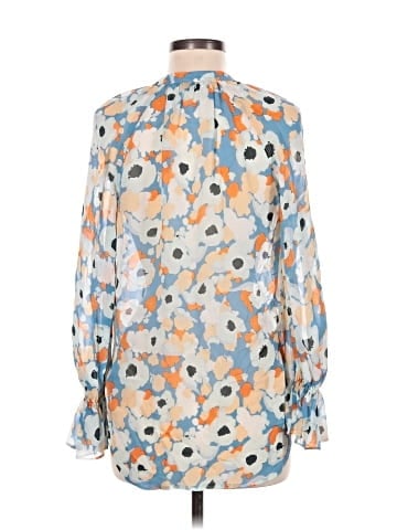 Joie Long Sleeve Silk Top (view 2)
