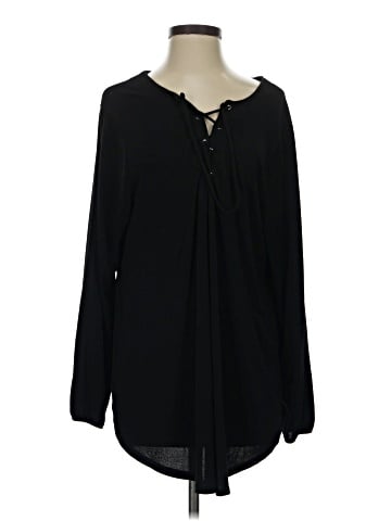 Jennifer Lopez Long Sleeve Blouse (view 1)