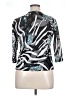 TanJay 100% Polyester Black 3/4 Sleeve Top Size XL (estimated) - photo 2
