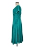 Chadwicks Solid Teal Cocktail Dress Size 8 - photo 5