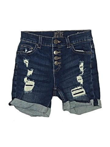 Justice Denim Shorts (view 1)