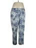 Banana Republic Paisley Blue Casual Pants Size 16 - photo 1