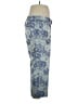 Banana Republic Paisley Blue Casual Pants Size 16 - photo 4