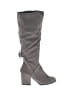 Journee Collection Gray Boots Size 7 - photo 1