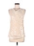Talbots Ivory Sleeveless Blouse Size M - photo 1
