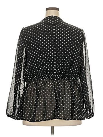 Lane Bryant Long Sleeve Blouse (view 2)