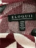 ELOQUII Chevron-herringbone Burgundy Pullover Sweater Size 22 Plus - photo 7