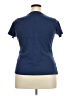 Instant Message Blue Short Sleeve Top Size 2X - photo 2
