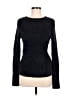 Vince. Metallic Black Pullover Sweater Size M - photo 1