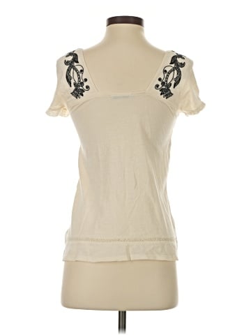 Zara W&B Collection Short Sleeve Blouse (view 2)