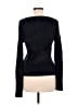 Vince. Metallic Black Pullover Sweater Size M - photo 2