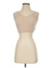 Shein 100% Polyester Tan Sweater Vest Size 4 - photo 1