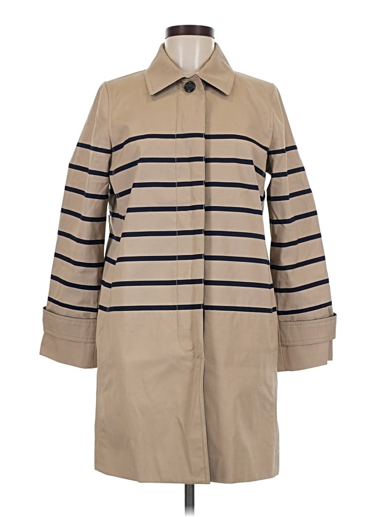Pre-owned Jcrew Trenchcoat In Tan