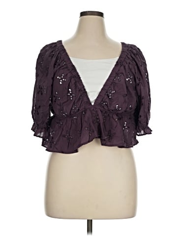 Free People 3/4 Sleeve Blouse (view 1)