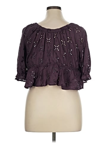 Free People 3/4 Sleeve Blouse (view 2)