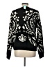 Bobeau Animal Print Black Pullover Sweater Size L - photo 2