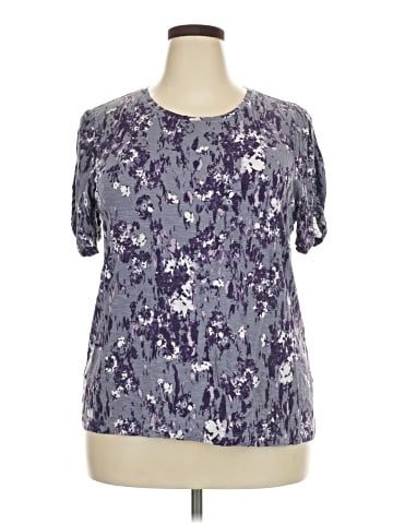 Simply Vera Vera Wang Short Sleeve Blouse (view 1)