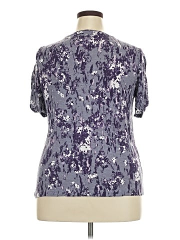 Simply Vera Vera Wang Short Sleeve Blouse (view 2)