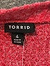 Torrid Red Pullover Sweater Size 4X Plus (4) - photo 7