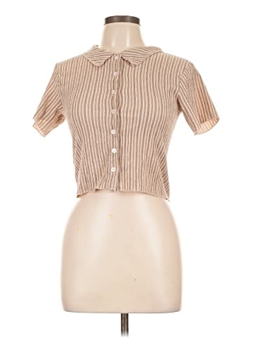DAZY Short Sleeve Blouse (view 1)