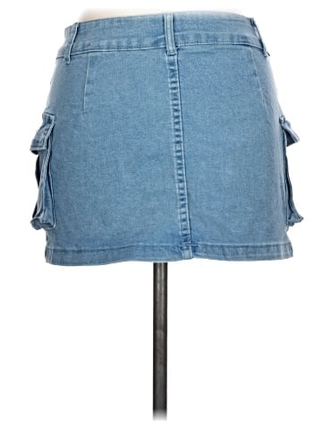 Shein Denim Skirt (view 2)