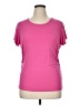 Evan Picone Pink Short Sleeve Top Size 1X - photo 1
