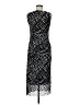 DKNY Graphic Black Cocktail Dress Size 8 - photo 2