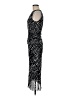 DKNY Graphic Black Cocktail Dress Size 8 - photo 5