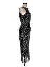 DKNY Graphic Black Cocktail Dress Size 8 - photo 4