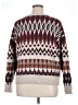 FRYE Chevron-herringbone Burgundy Pullover Sweater Size XL - photo 2
