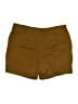 Lands' End Solid Brown Khaki Shorts Size 18w - photo 2