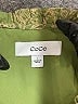 CeCe 100% Polyester Green Short Sleeve Blouse Size L - photo 7