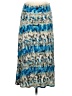 Three Dots Print Blue Casual Skirt Size S - photo 2