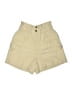H&M Solid Tan Khaki Shorts Size 6 - photo 1