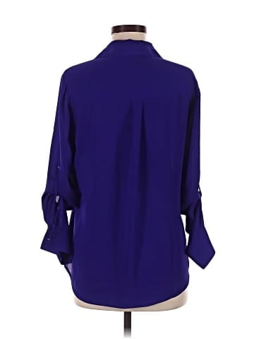 Express 3/4 Sleeve Button-Down Shirt (view 2)