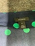 Halogen 100% Polyester Polka Dots Green Short Sleeve Blouse Size 1X - photo 7