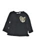 Zara Hearts Gray Long Sleeve Top Size 12-18 mo - photo 1