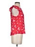 Everly Red Sleeveless Blouse Size S - photo 4