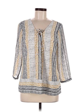 Skies Are Blue 3/4 Sleeve Blouse (view 1)