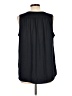 CAbi 100% Polyester Black Sleeveless Blouse Size L - photo 2