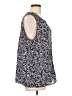 Caslon 100% Modal Blue Sleeveless Blouse Size L - photo 4