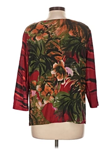 Nancy Bolen City Girl 3/4 Sleeve Blouse (view 2)