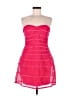 BCBGMAXAZRIA 100% Polyester Pink Cocktail Dress Size 6 - photo 1