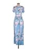 dearcase Blue Casual Dress Size M - photo 2