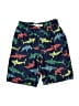 Lands' End 100% Polyester Blue Board Shorts Size M (youth) - photo 1