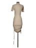 MICHAEL Michael Kors Solid Tan Cocktail Dress Size XS - photo 2