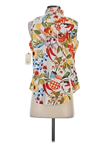 St. John's Bay Sleeveless Button-Down Shirt (view 2)