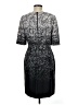 Tahari by ASL Silver Cocktail Dress Size 8 - photo 2