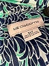 Liz Claiborne 100% Polyester Tropical Teal Sleeveless Blouse Size XL (tall) - photo 7