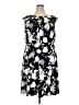 Wisp Graphic Gray Casual Dress Size 20 - photo 1